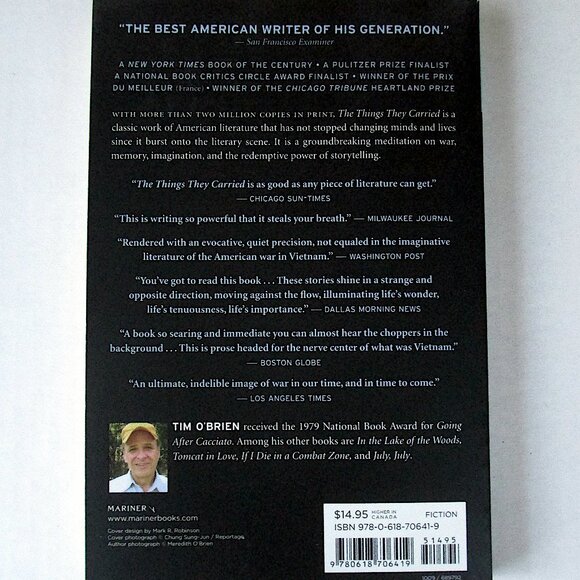 Book: The Things They Carried by Tim O'Brien - Picture 4 of 4